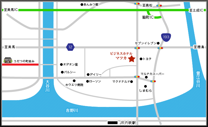 交通案内地図